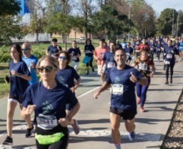Corredores carrera por la ciencia